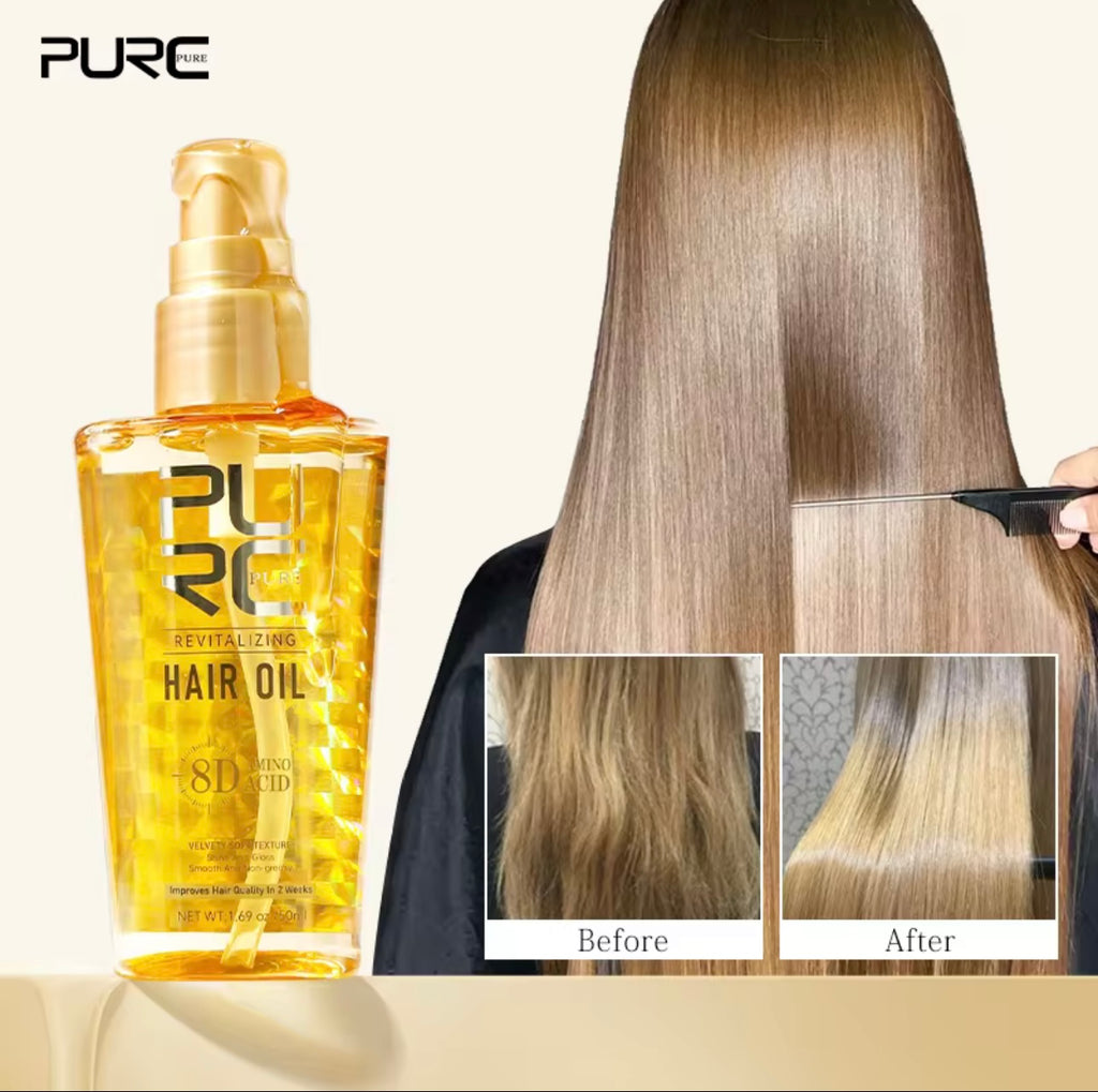 PURE Revitalizing Hair Oil Essential Hair Care (50ml)